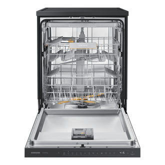 Máy rửa bát Bespoke DW60CB750FAPSV với hệ thống rửa xoáy kép Water Jet Clean™