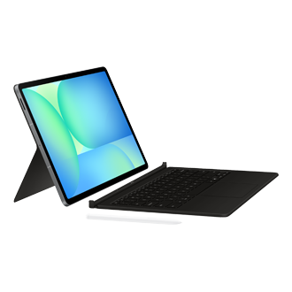 Galaxy Tab S10 FE+ Book Cover Keyboard — AI Key