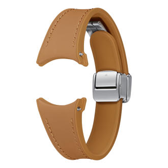 Dây da khóa D từ tính Hybrid Galaxy Watch, Bản nhỏ, Size S/M