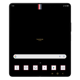 Galaxy Z Fold5 phiên bản Thom Browne