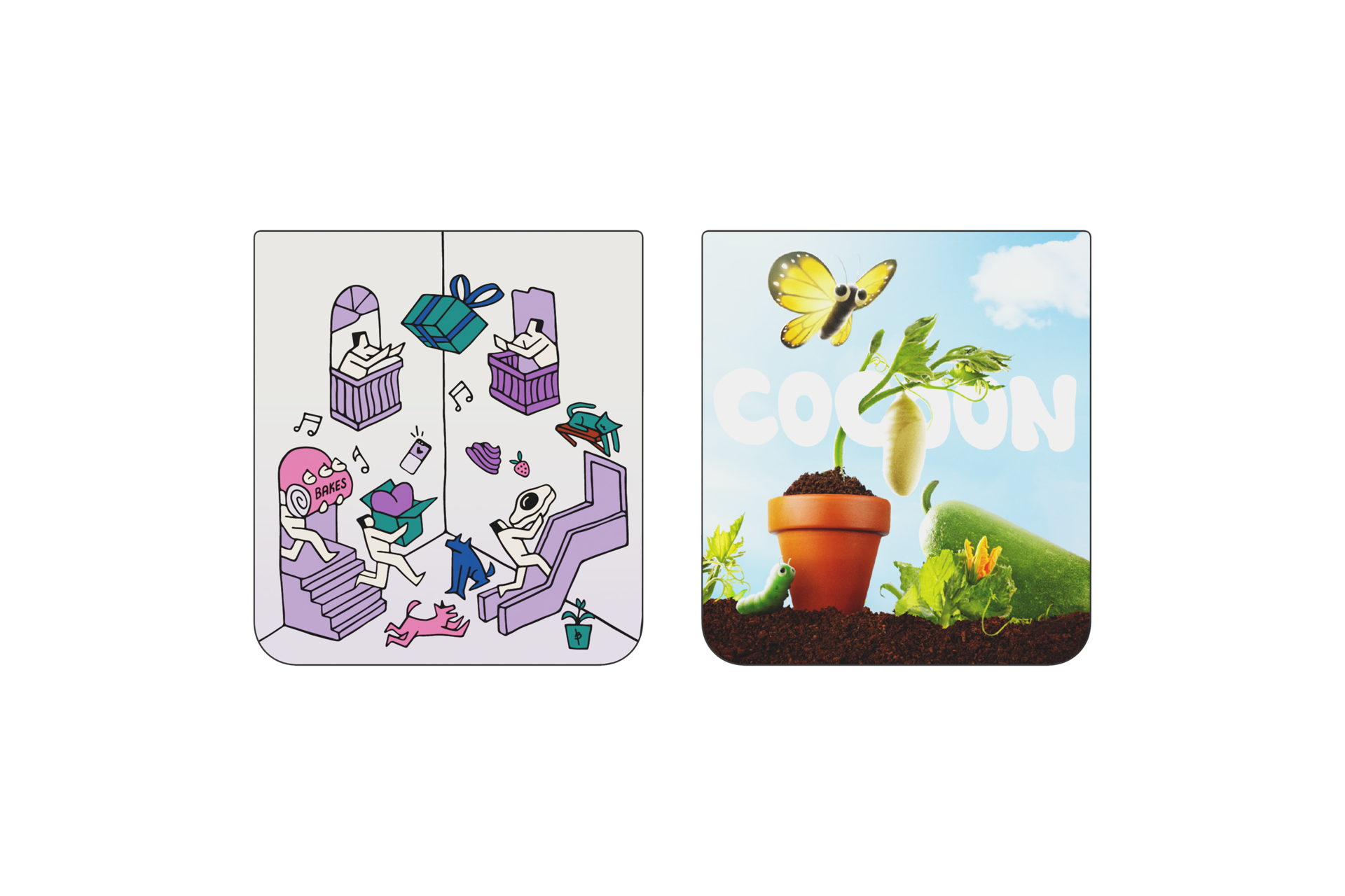 Haainc Z Flip5 Vietnam Flipsuit Card Set
