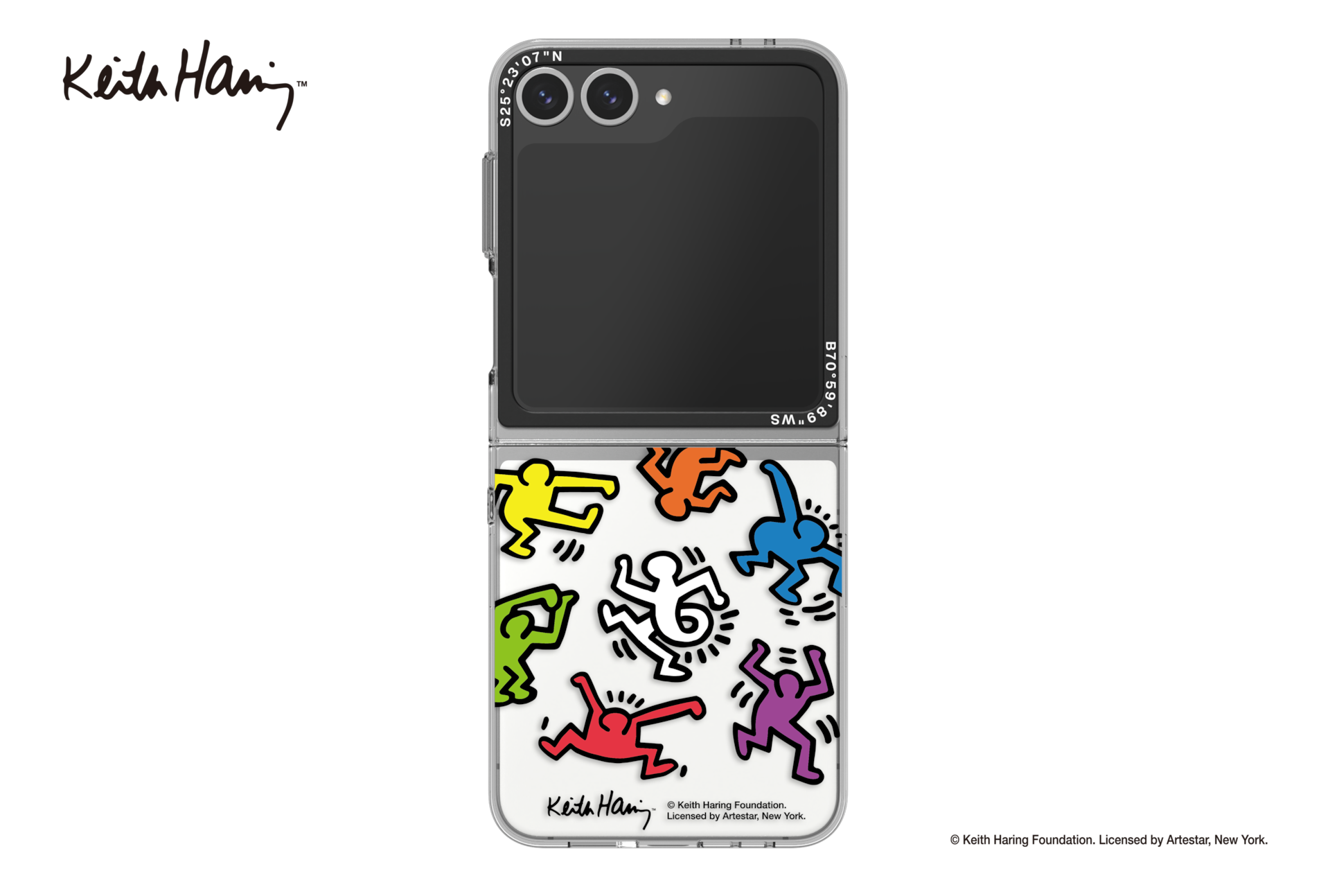 Keith Haring Dance Slim Impression Case for Galaxy Z Flip6