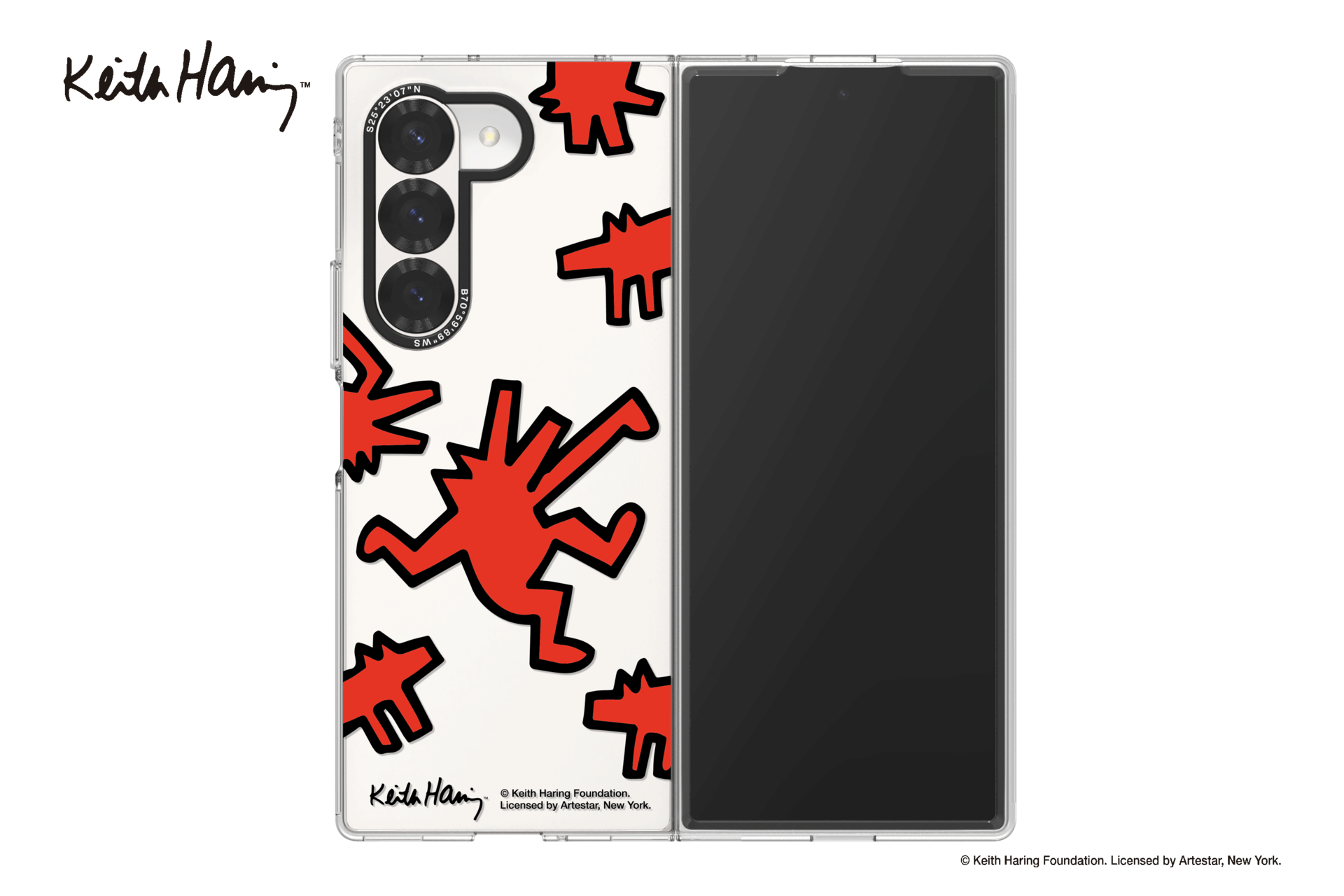 Keith Haring Slickback Slim Impression Case for Galaxy Z Fold6