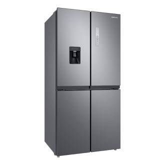 RF4000TM French Door Refrigerators with Non-Plumbing Water Dispenser RF48A4010M9/SV