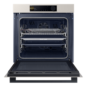 Lò nướng Bespoke NV7B6675CAA/SV Dual Cook 76L, màu Nâu Beige