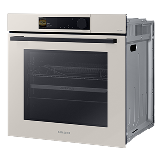 Lò nướng Bespoke NV7B6675CAA/SV Dual Cook 76L, màu Nâu Beige