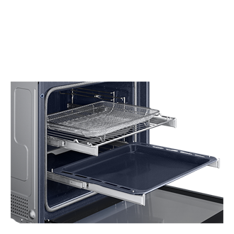 Lò nướng Bespoke NV7B6675CAA/SV Dual Cook 76L, màu Nâu Beige