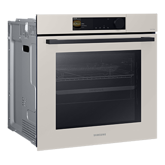 Lò nướng Bespoke NV7B6675CAA/SV Dual Cook 76L, màu Nâu Beige