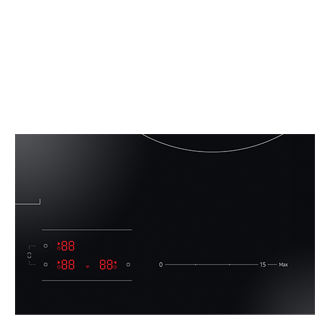 NZ8500BM 5-3 Cooktop with Flex Zone and Dual Ring
