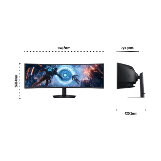 49" Odyssey G9 G91F DQHD 144Hz Gaming Monitor