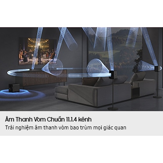 Q-series Soundbar HW-Q990F 11.1.4 ch Subwoofer & Rear Speaker (2025)