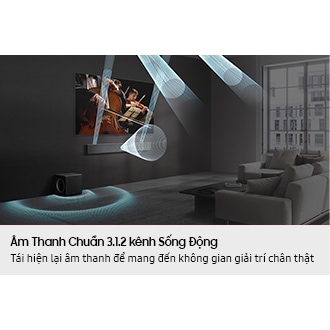 Q-series Soundbar HW-QS700F 3.1.2 ch Subwoofer (2025)