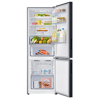 Tủ Lạnh Ngăn Đông Dưới với Optimal Fresh Zone, 315L; RB30N4010BU/SV