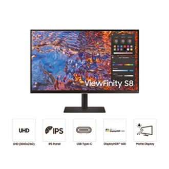 32" Màn hình ViewFinity S8 UHD S80PB