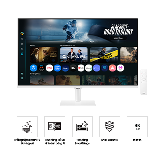 32" Smart Monitor M7 M70F 4K Samsung Vision AI