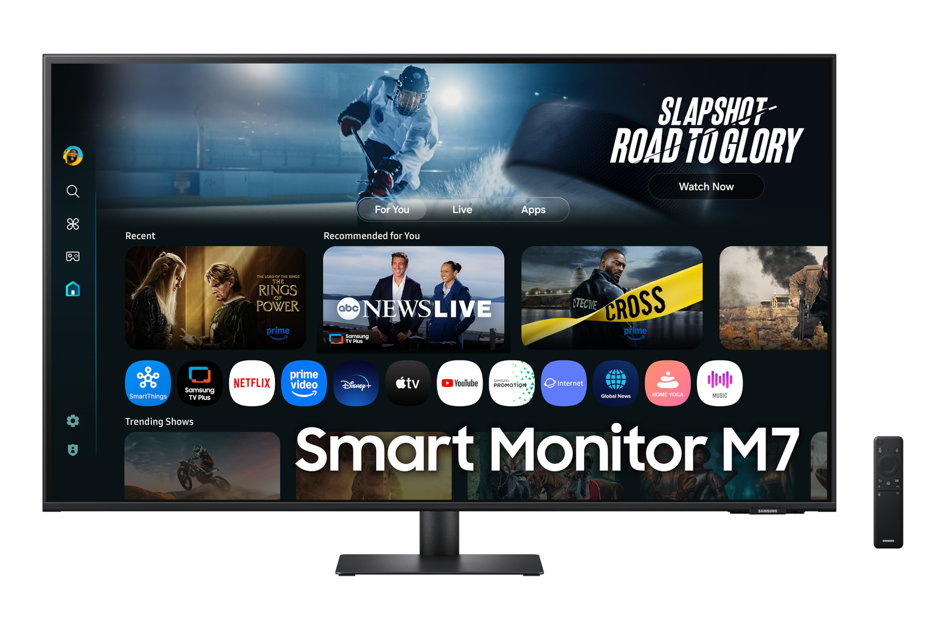 43 Inch Màn Hình Thông Minh M7 M70F 4K Samsung Vision AI