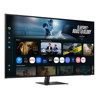 43" Smart Monitor M7 M70F (Black) 4K Samsung Vision AI