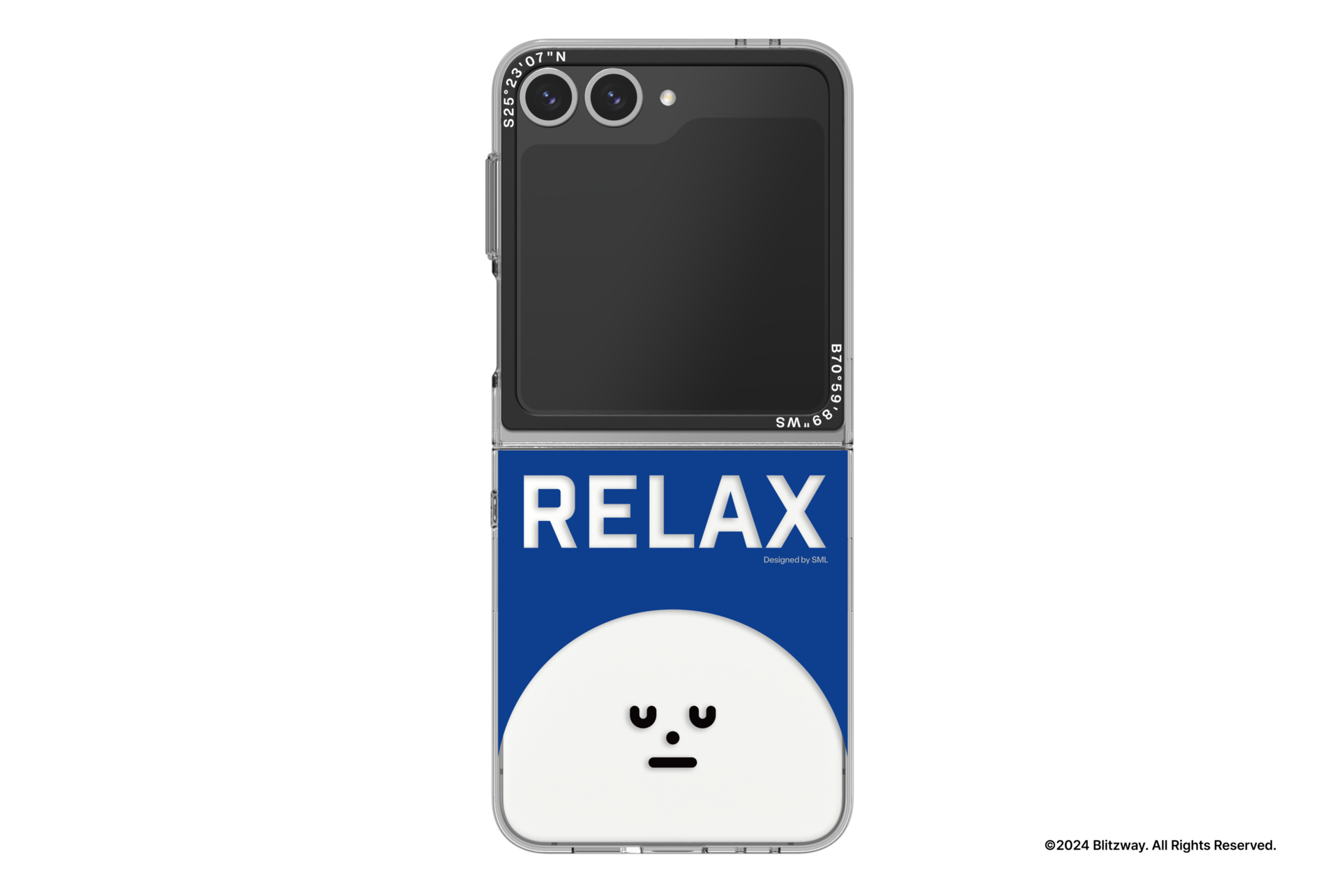 Sticky Monster Lab Relax Slim Impression Case for Galaxy Z Flip6