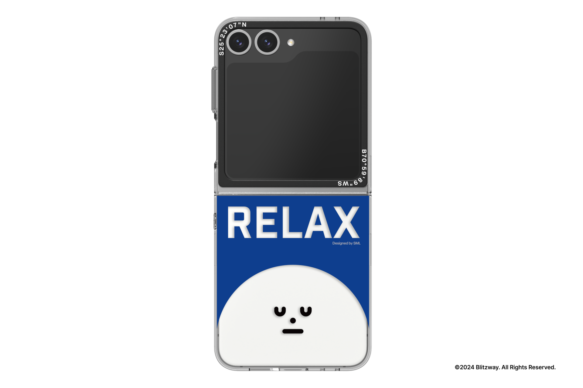 Ốp lưng mỏng Sticky Monster Lab Relax Galaxy Z Flip6