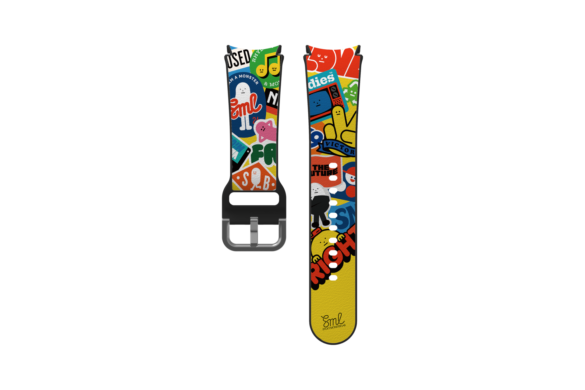 Dây đeo Galaxy Watch7 Sticky Monster
