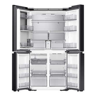 BESPOKE RF9000 T style French Door Refrigerators with 32” Family Hub