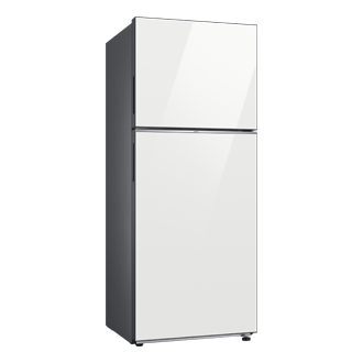 Tủ Lạnh Bespoke Ngăn Đông Trên với Đông Mềm Linh Hoạt 4 Chế Độ Optimal Fresh+ màu Trắng Thạch Anh, 385L