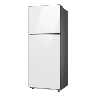 Tủ Lạnh Bespoke Ngăn Đông Trên với Đông Mềm Linh Hoạt 4 Chế Độ Optimal Fresh+ màu Trắng Thạch Anh, 385L