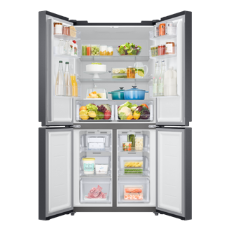 RF4000TM French Door Refrigerators with Twin Cooling Plus RF48A4000B4/SV