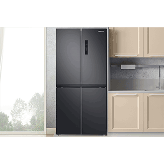 RF4000TM French Door Refrigerators with Twin Cooling Plus RF48A4000B4/SV