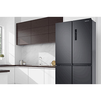 RF4000TM French Door Refrigerators with Twin Cooling Plus RF48A4000B4/SV