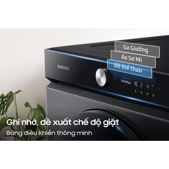 Máy giặt sấy thông minh Bespoke AI™ với Ngăn giặt xả tự động, 21kg