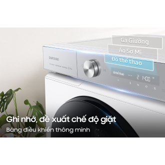 Máy giặt sấy thông minh Bespoke AI™ với Ngăn giặt xả tự động, 12kg