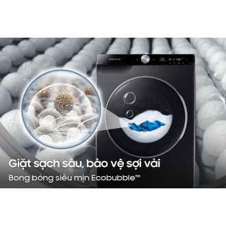 Máy giặt sấy thông minh AI Ecobubble™ với Ngăn giặt xả tự động, 11kg