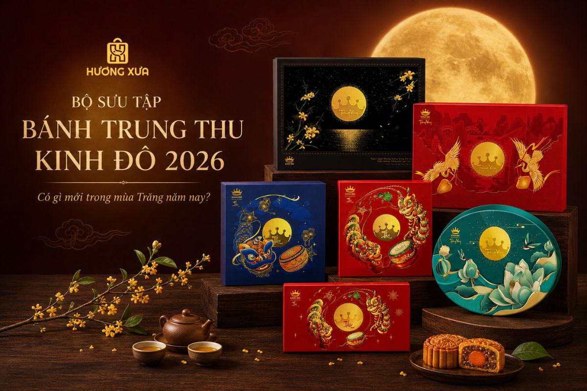 Bộ sưu tập bánh Trung Thu Kinh Đô 2026 có gì mới?