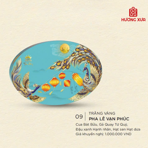 Bánh trung thu Kinh Đô Trăng Vàng Pha Lê Vạn Phúc