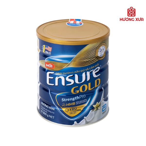 Sữa Bột Ensure Gold Abbott Hương Vani 800g