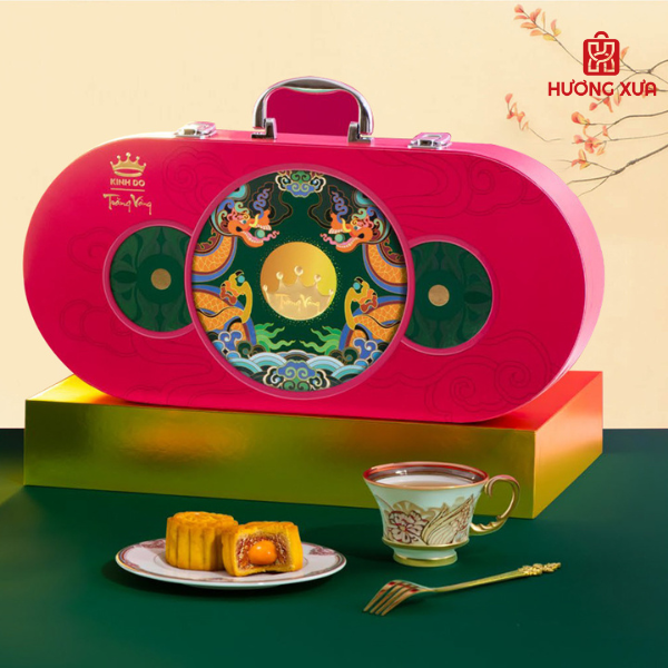 Bánh Trung Thu Kinh Đô Trăng Vàng Nguyệt Ánh Cát Tường 