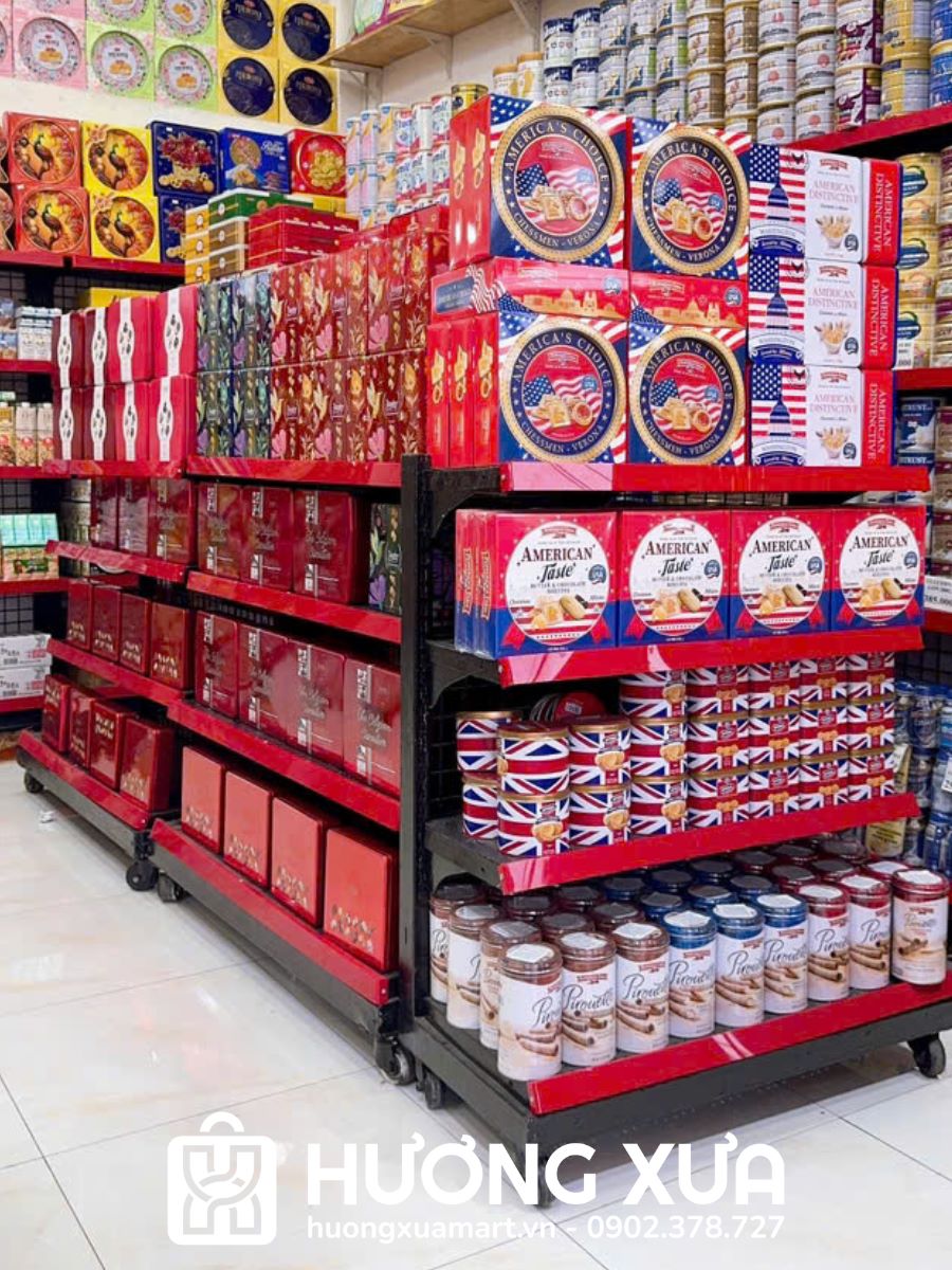 Hương Xưa Mart - Điểm đến của bánh kẹo nhập khẩu chính hãng