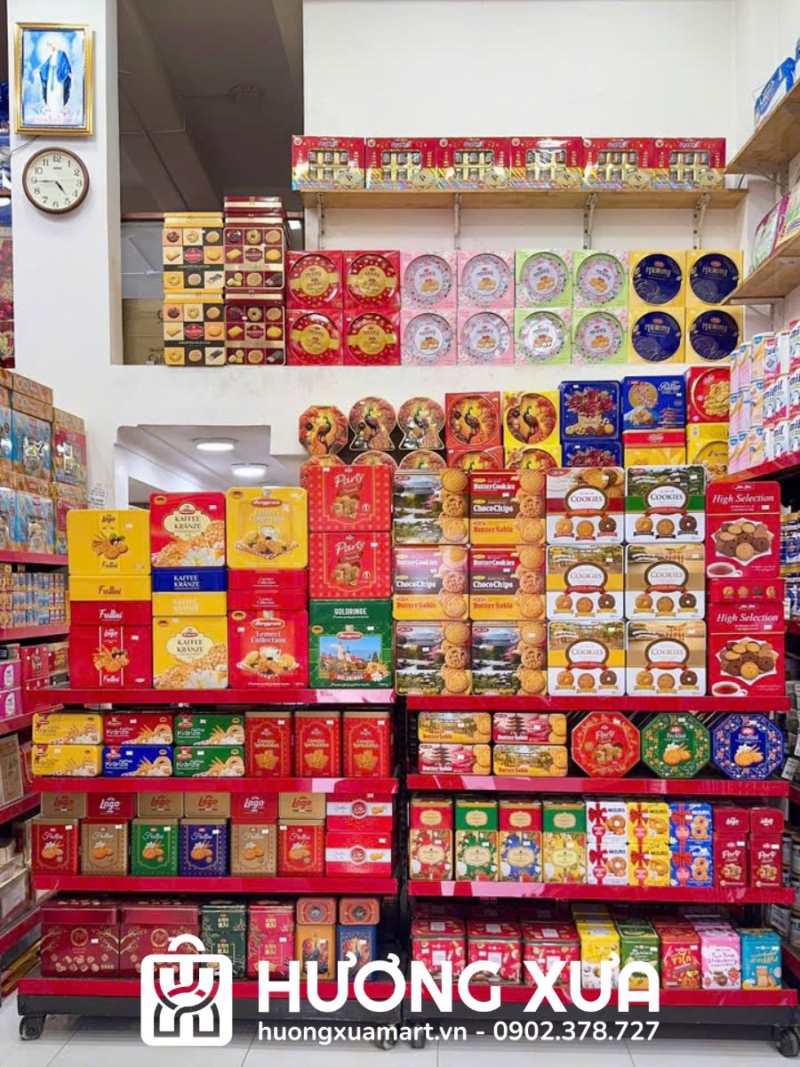 Hương Xưa Mart - Điểm đến của bánh kẹo nhập khẩu chính hãng