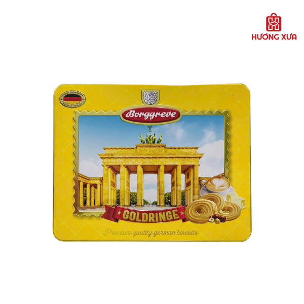 Bánh quy bơ giòn Borggreve Goldringe HS 800g