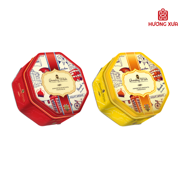 Bánh Quy Hỗn Hợp Grandma’s Wild Hộp Sắt 112g