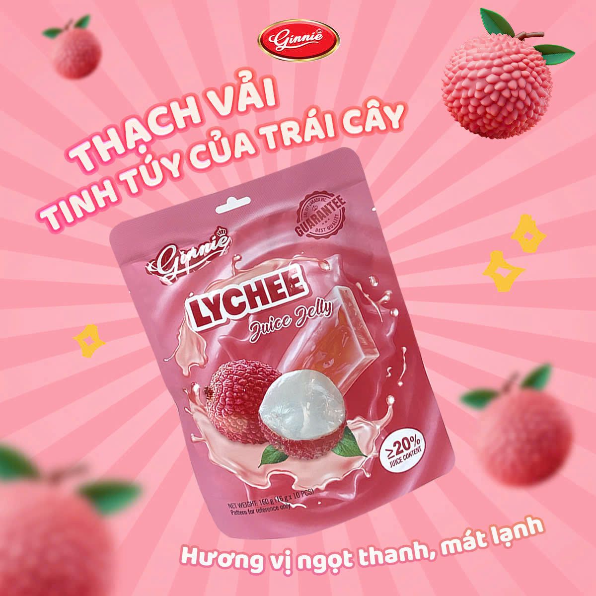Thạch Ginnie Vị Vải