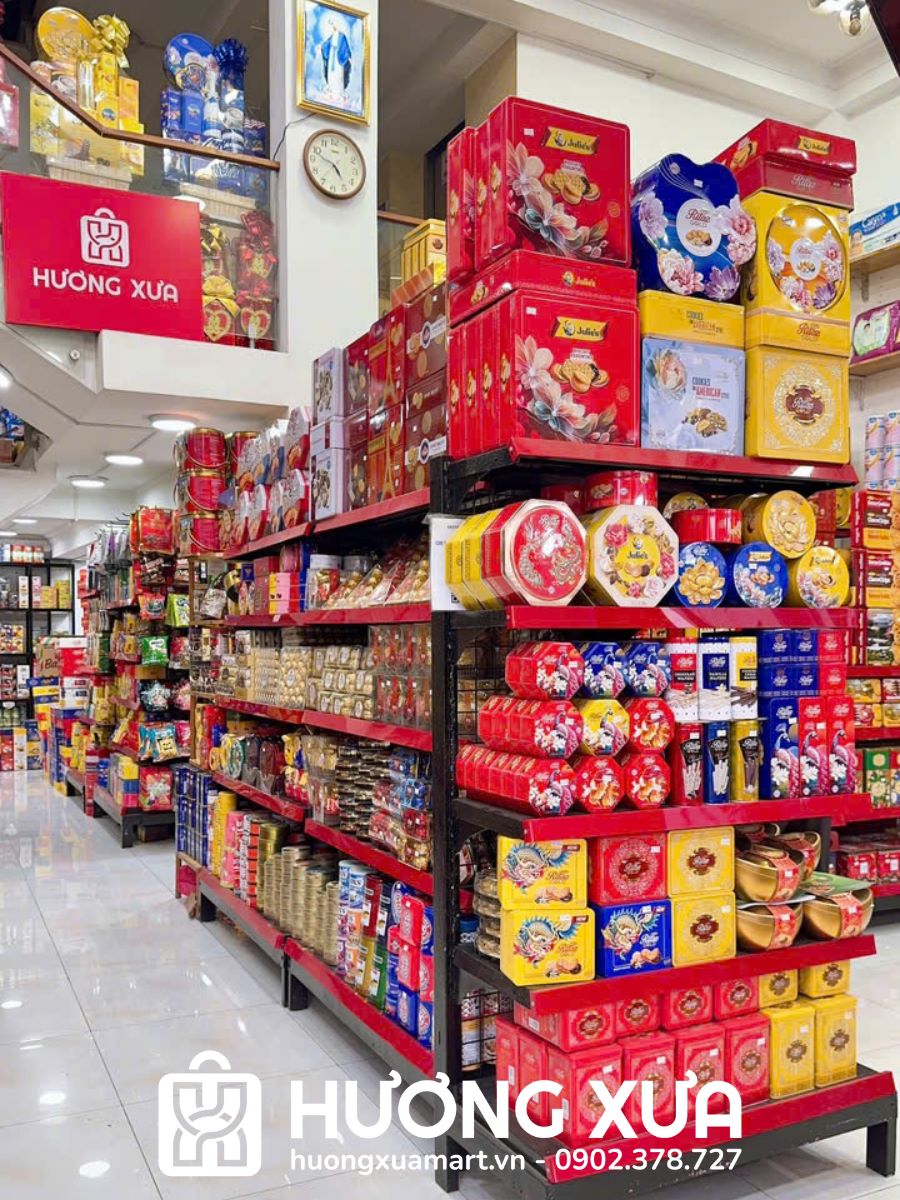 Hương Xưa Mart - Điểm đến của bánh kẹo nhập khẩu chính hãng