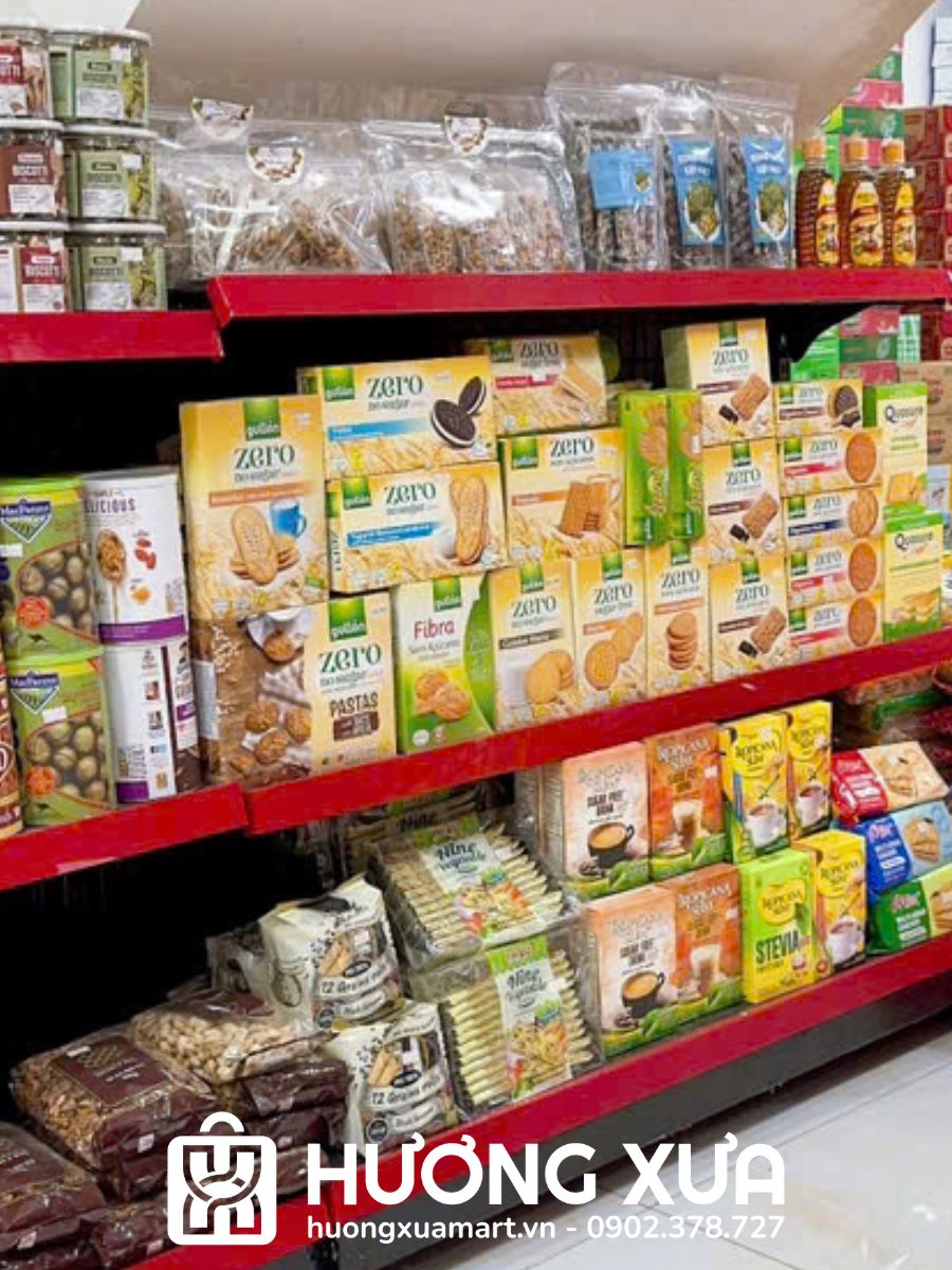 Hương Xưa Mart - Điểm đến của bánh kẹo nhập khẩu chính hãng