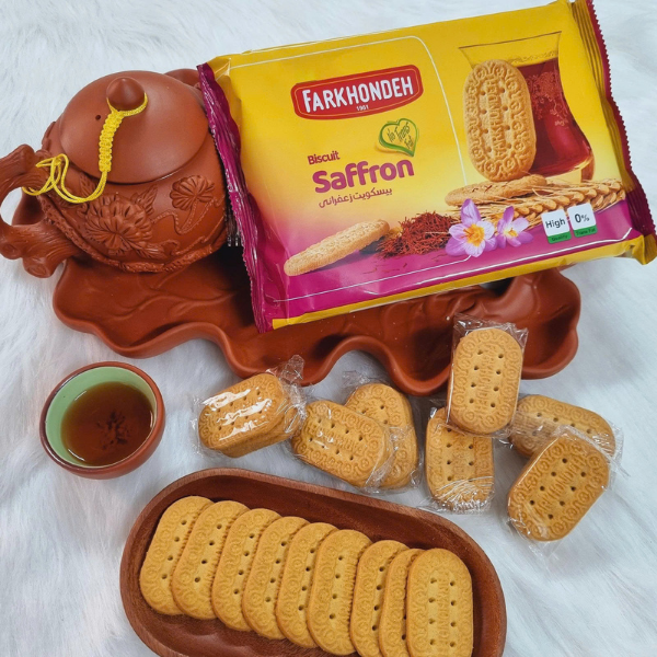 Bánh Quy Nhụy Hoa Nghệ Tây Farkhondeh 260g