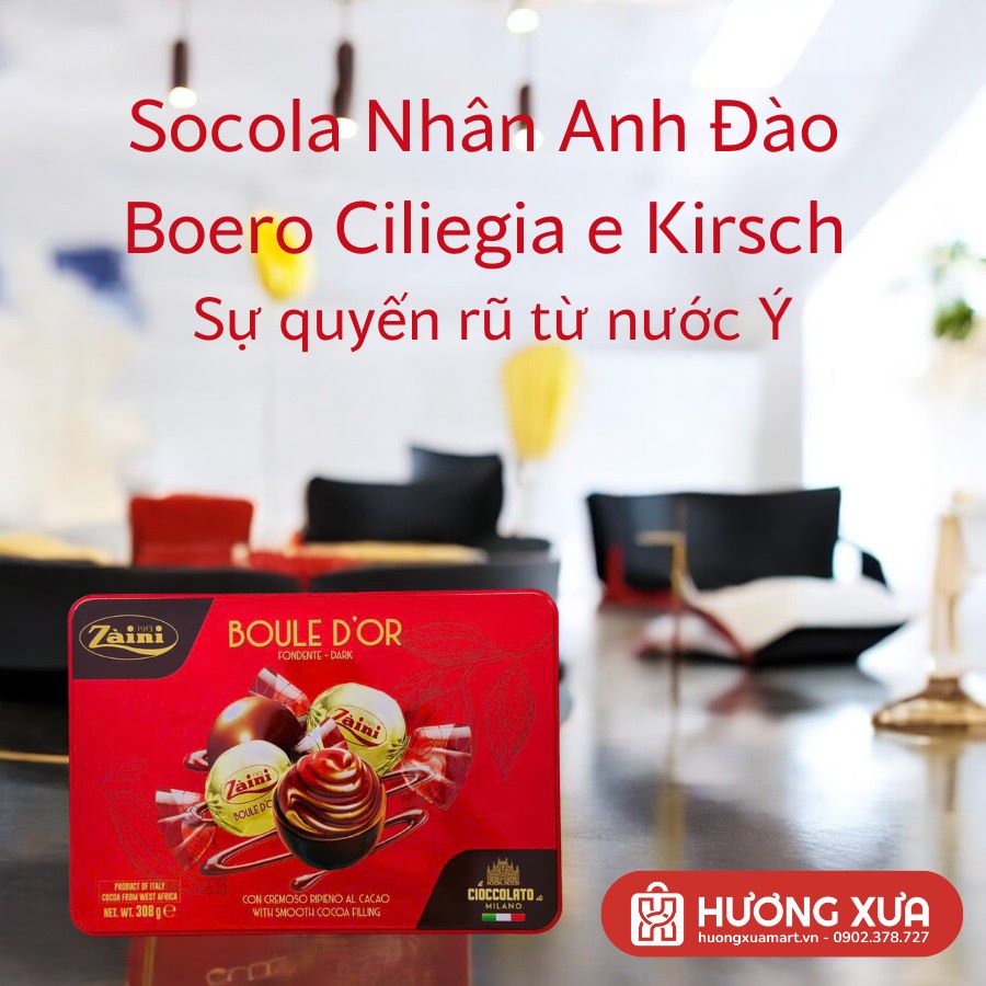 5 Loại Socola Nhập Khẩu Châu Âu Không Thể Bỏ Lỡ Tại Hương Xưa Mart