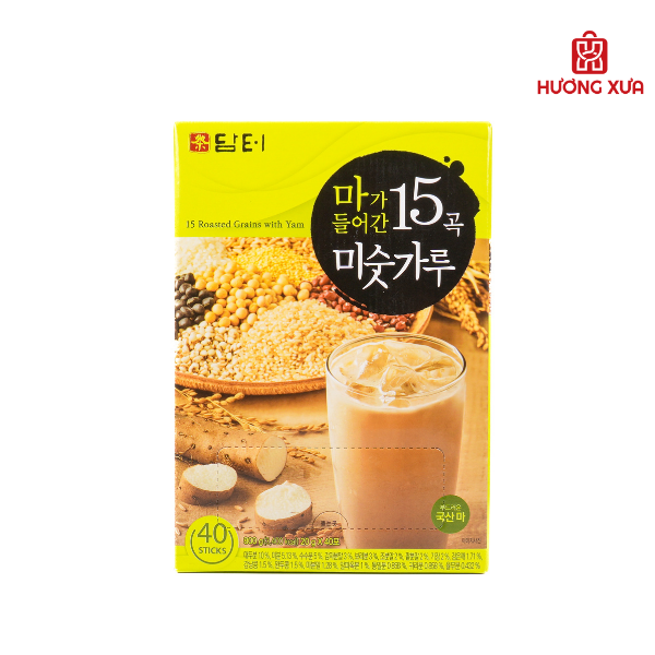 Bột ngũ cốc 15 loại hạt Damtuh Hộp 50 gói 