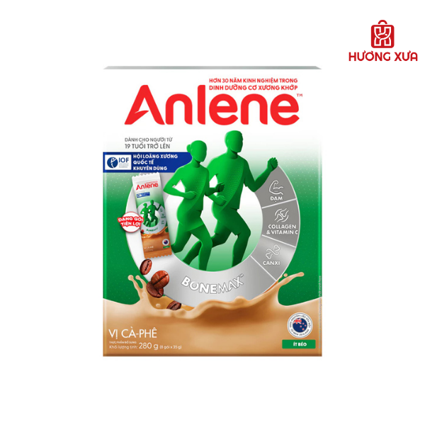 Sữa Bột Anlene Hương Cà Phê 280g 