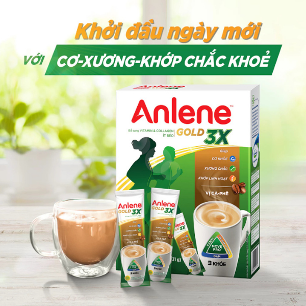 Sữa Bột Anlene Hương Cà Phê 280g 