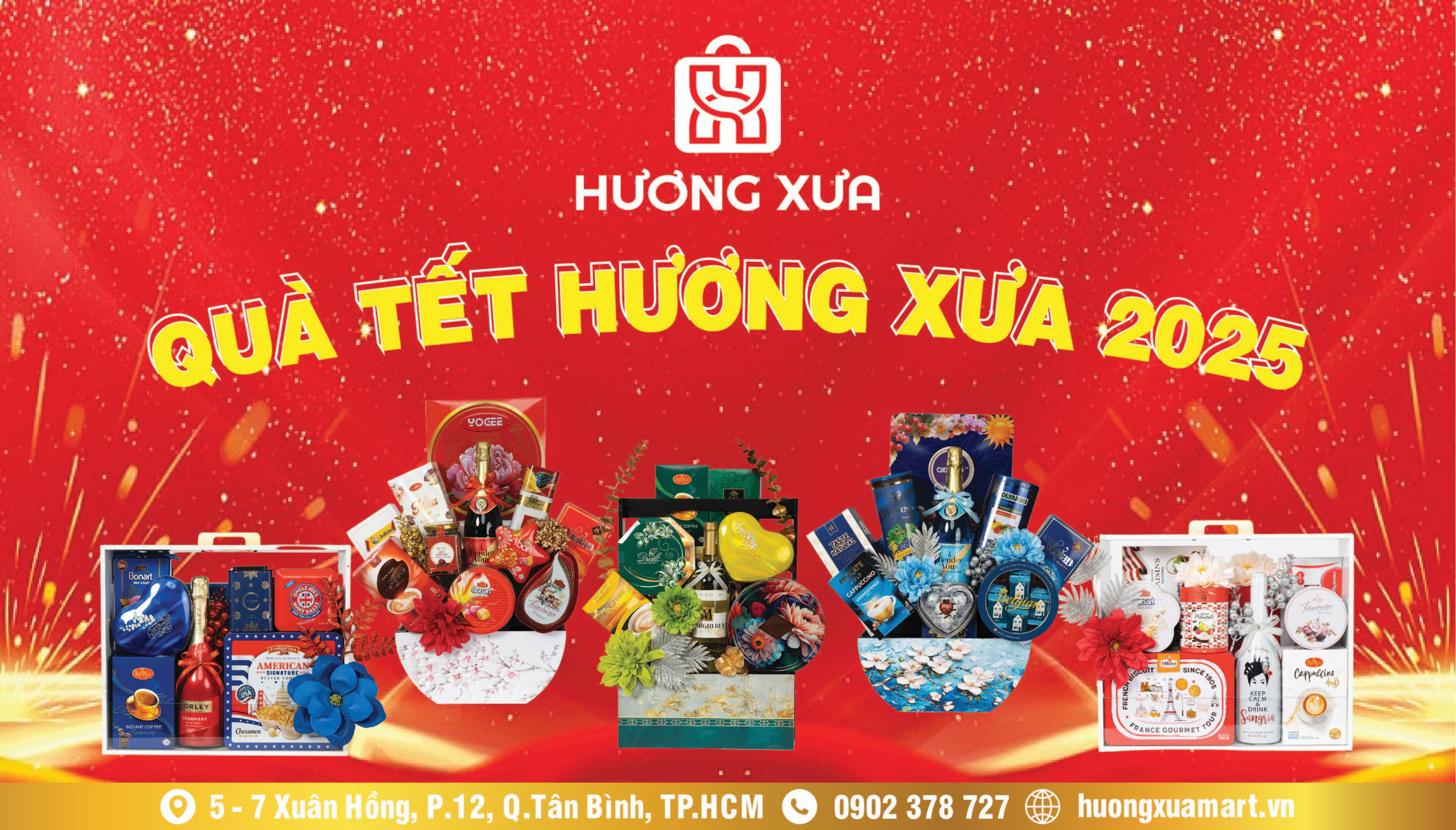Hương Xưa Mart chuyên cung cấp Quà Tết Doanh Nghiệp uy tín chất lượng 